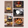 Royalstar Multi-function Cast Iron Electric Hot Pot CN Plug (adapter Included)