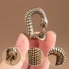 1 Pc Brass Copper Snake Desk Decorations Home Decor Ornaments Creative Animal Statue Crafts Vintage Miniatures Figurines