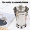 304 Stainless Steel Iced Cocktail Cup Drinking Wine Mug Anti Falling for Bar Party Bartender Tool(Silver 400ML)