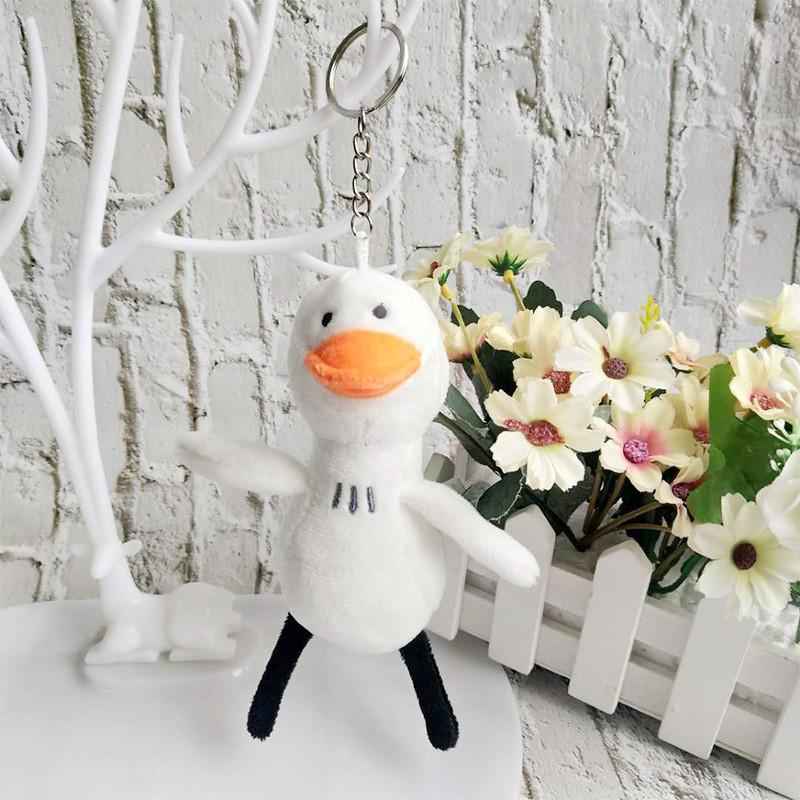 Plush Duck Delightful Figure Keychain Adorable 15cm Soft Toy For Bag Decoration