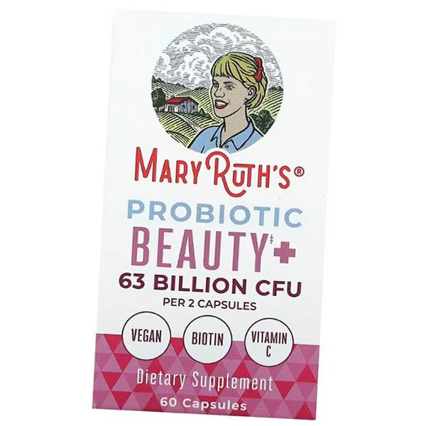 

Probiotic, Probiotic Beauty+, MaryRuth s 60caps (69685002) 60caps