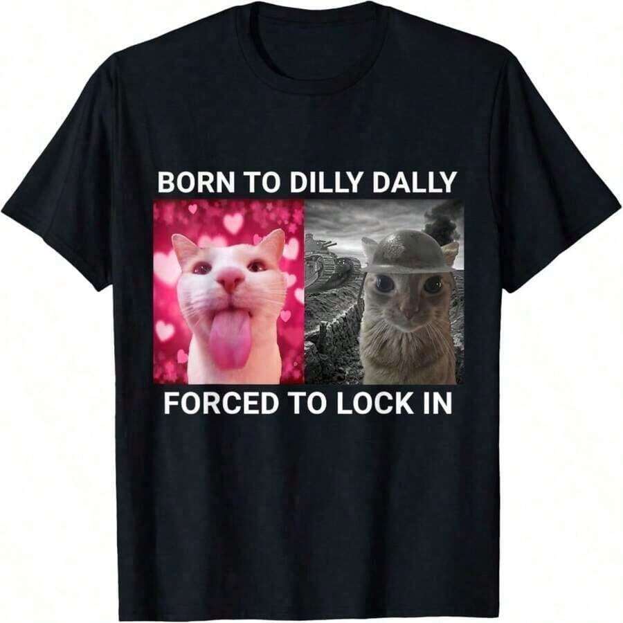 2026 Summer ShirtsNo More Mr Nice Guy Funny Alpha Wolf Meme Unhinged Brainrot TShirtLoose And Comfortabletops L