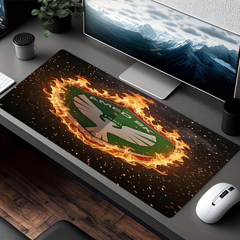 Amed SK Print Mouse Pad, for Keyboard Pad Laptop PC Mat for Office Home Use, Desk Decor, Perfect Birthday Gift for Gamers