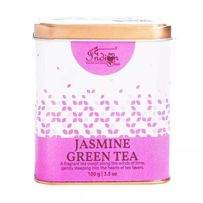 Green Tea with Jasmine (100 G), Jasmine Green Tea, Indian Chai