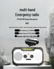 Solar Hand-Crank Emergency Radio with SOS Alarm for Outdoor Use