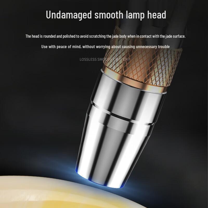 SHENYU Professional 3-Color LED Jewelry & Jade Appraisal Flashlight