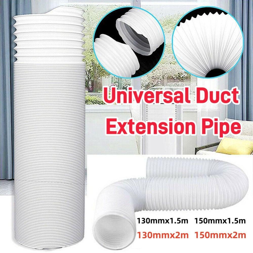150/200CM Air Conditioner Exhaust Hose Duct Connector for Mobile Air Conditioning Home Ventilation