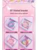 DIY Beaded Toy Jewelry Kit: Handmade Hair Accessories, Necklaces, Bracelets & Gift Box Set for Girls' Birthdays