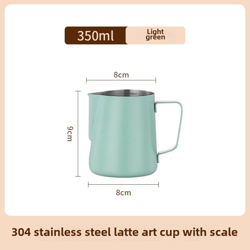 Barista Professzionális Tejhabosító Kancsó 350ml Kávé Latte Art Csésze Kávéházi Eszköz