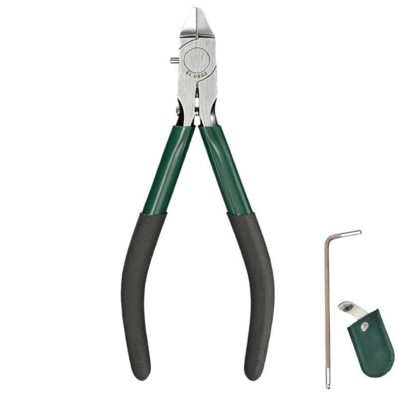 

Single Blade Flush Cutter Chrome Steel For Model Building And Electrical Work With Ergonomic Handle