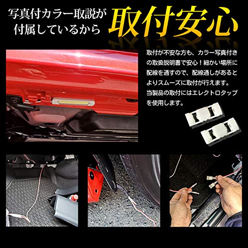 YOURS. Yaris Exclusive LED Welcome Lamp [Blue] YARIS Custom Parts Accessories Dress Up TOYOTA y22-1944 [5] M
