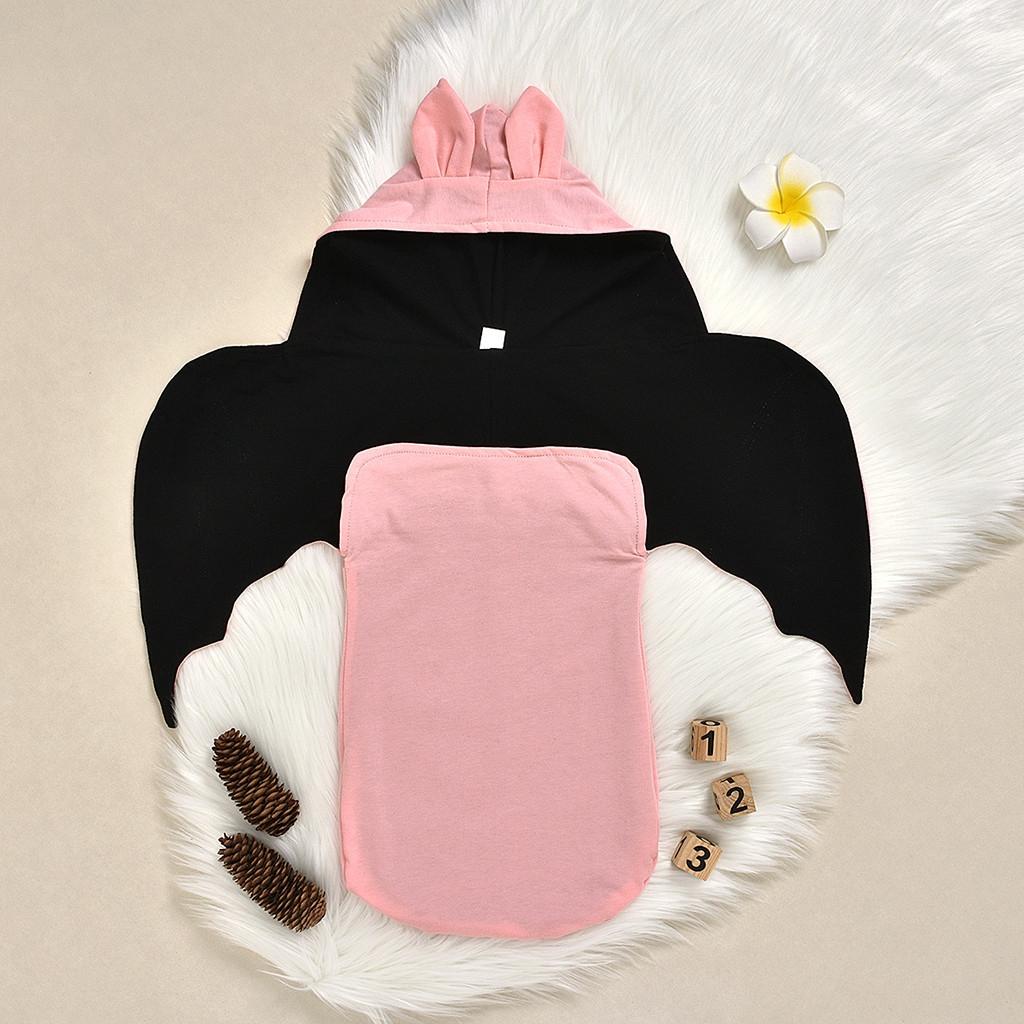 

Спальный мешок с капюшоном и пеленальным мешком для новорожденных мальчиков и девочек на Хэллоуин с героями мультфильмов