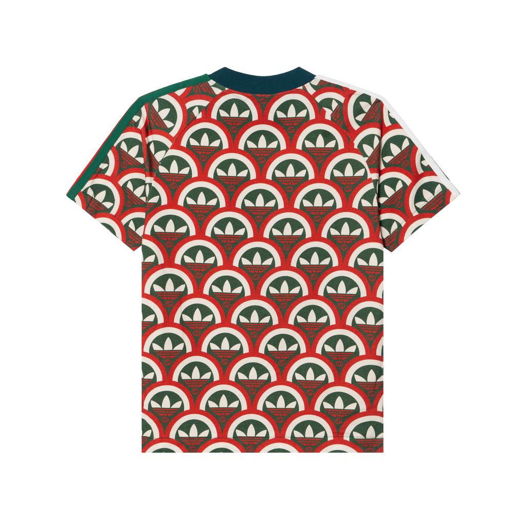 GUCCI X Adidas Trefoil Print T Shirt 692114-XJEMK-6208