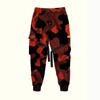 Outdoor Sports Casual Pants, Camouflage Pants, Middle-aged and Young Men's Leg Tied Pants, Straight Leg Pants