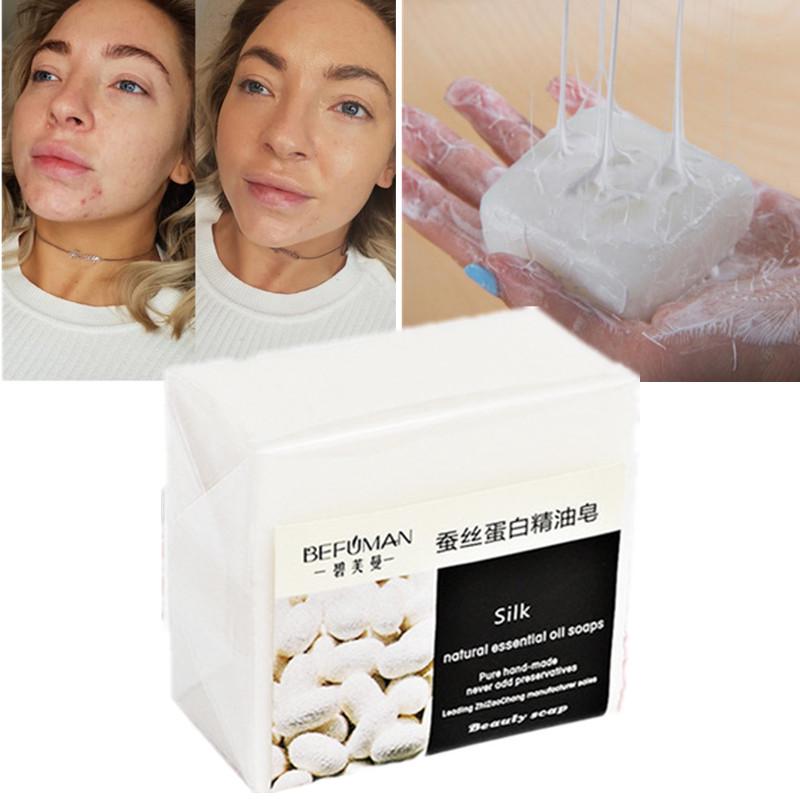 acne silk face wash