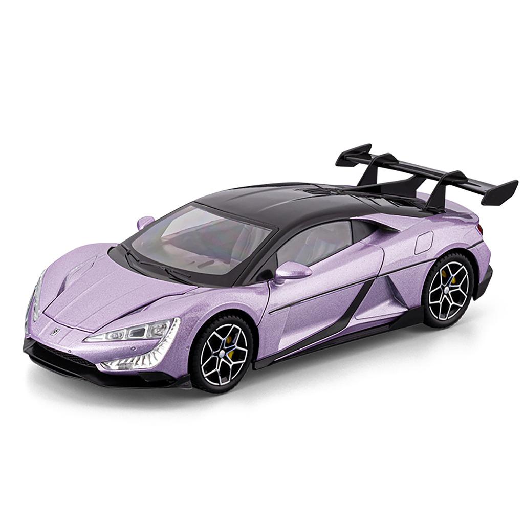 1/24 BYD Look UP U9 Supercar Legierungsmodellauto Spielzeug Diecasts Metallguss Sound und Licht Auto Spielzeug für Kinder Fahrzeug