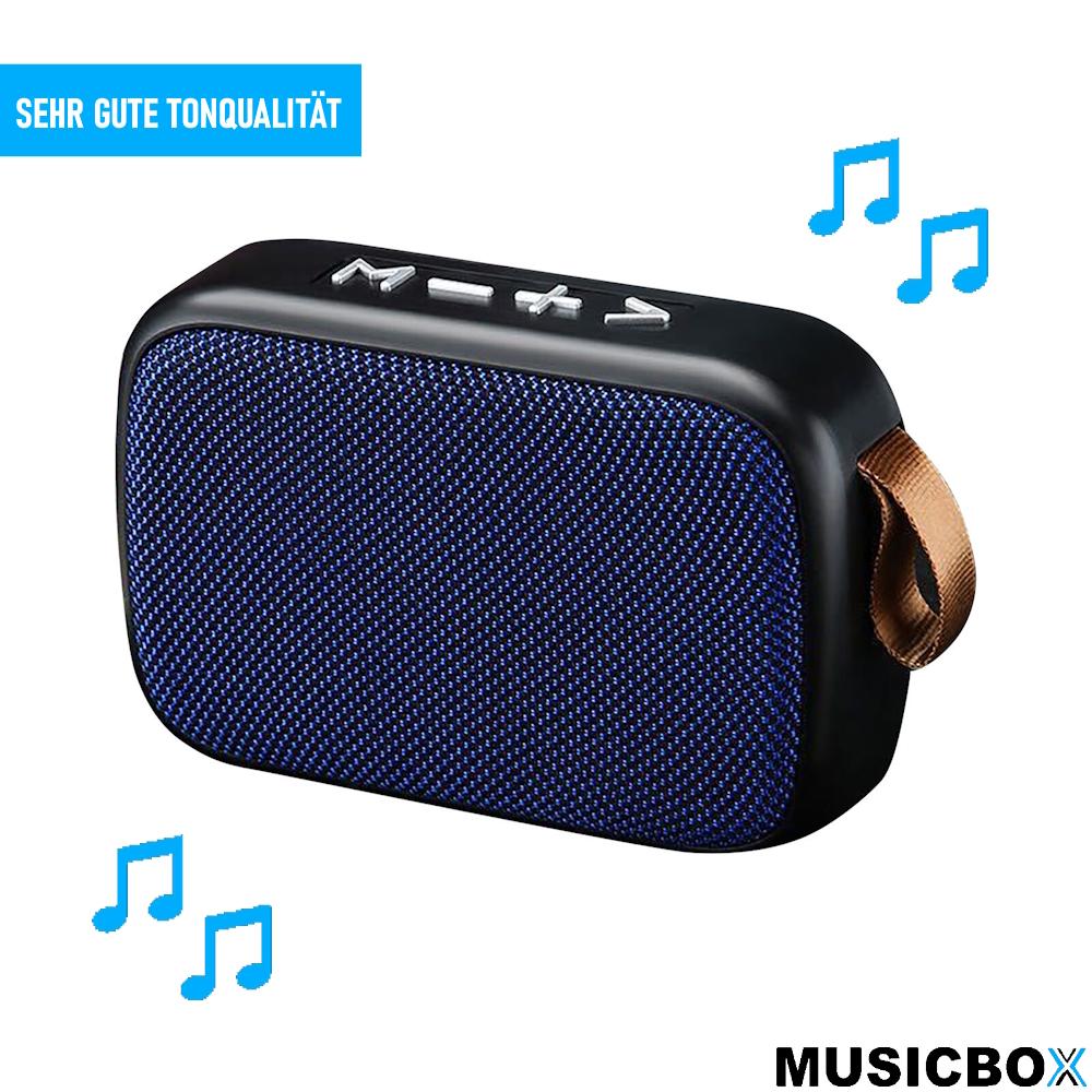 Głośnik MUSICBOX Music Box Bezprzewodowy dźwięk Bas Hi-Res Stereo MP3