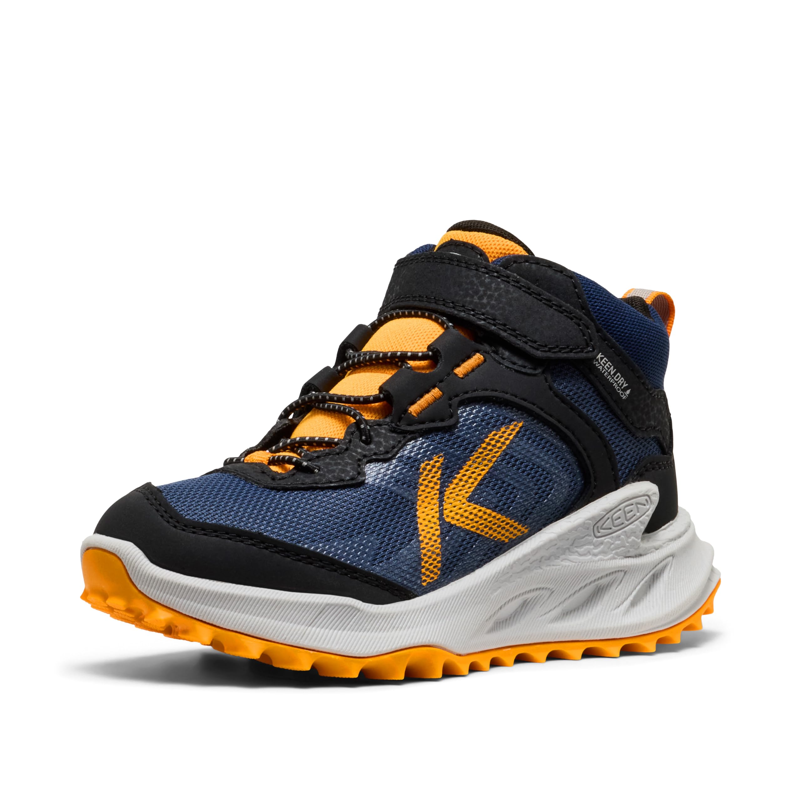 Кроссовки ZIONIC MID WP NAVAL MARIGOLD см [KEEN] Детские ACADEMY/BRIGHT 23.5