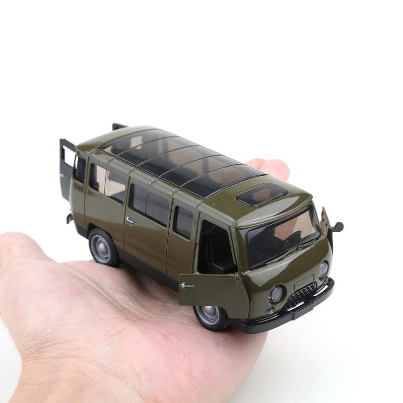 1:36 Legierung Buggy Spielzeugmodell Simulation Van Kinderauto Jungen Geschenke SUV Kann Die Tür Öffnen Rückzieher Auto Druckgussauto