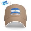 Unisex Sandwich Nicaragua Flagge Nicaraguaner Baseballkappe Männer Frauen Hip Hop Kappen Snapback Golfhut Angeln