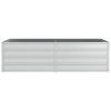VidaXL Garten-Hochbeet 160x80x45 cm Verzinkter Stahl Silber