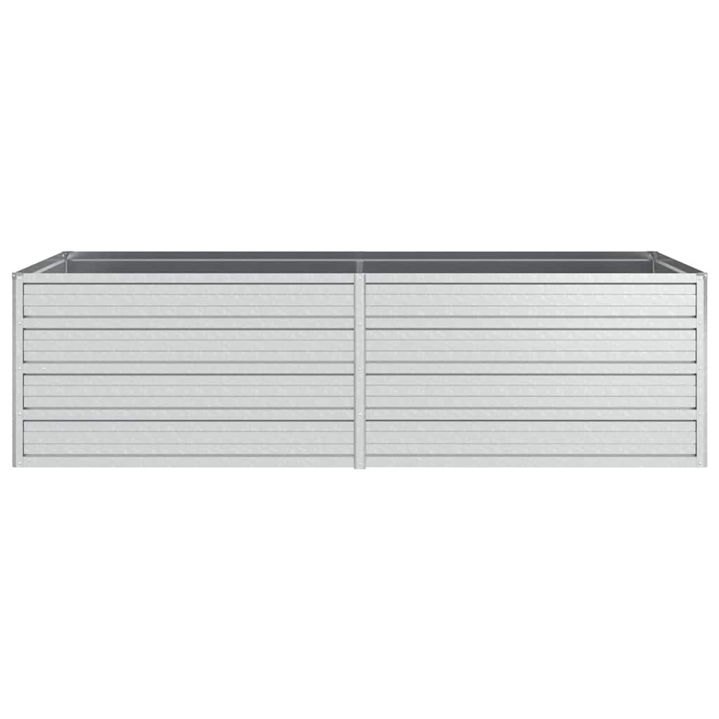 VidaXL Garten-Hochbeet 160x80x45 cm Verzinkter Stahl Silber