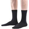 6 Paar Herrensocken aus Baumwolle, atmungsaktiv, schwarz/weiß, für den Frühling und Sommer, Übergröße EU 40–47