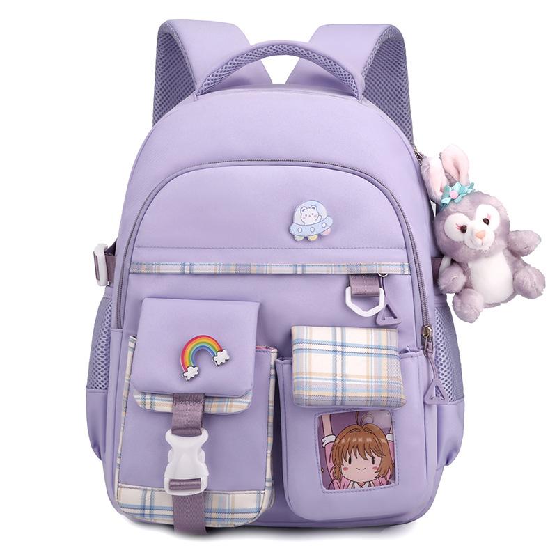 Schoolbags  Children  Elementary School Students Cute Plaid Girls  Junior High School Students  Backpacks