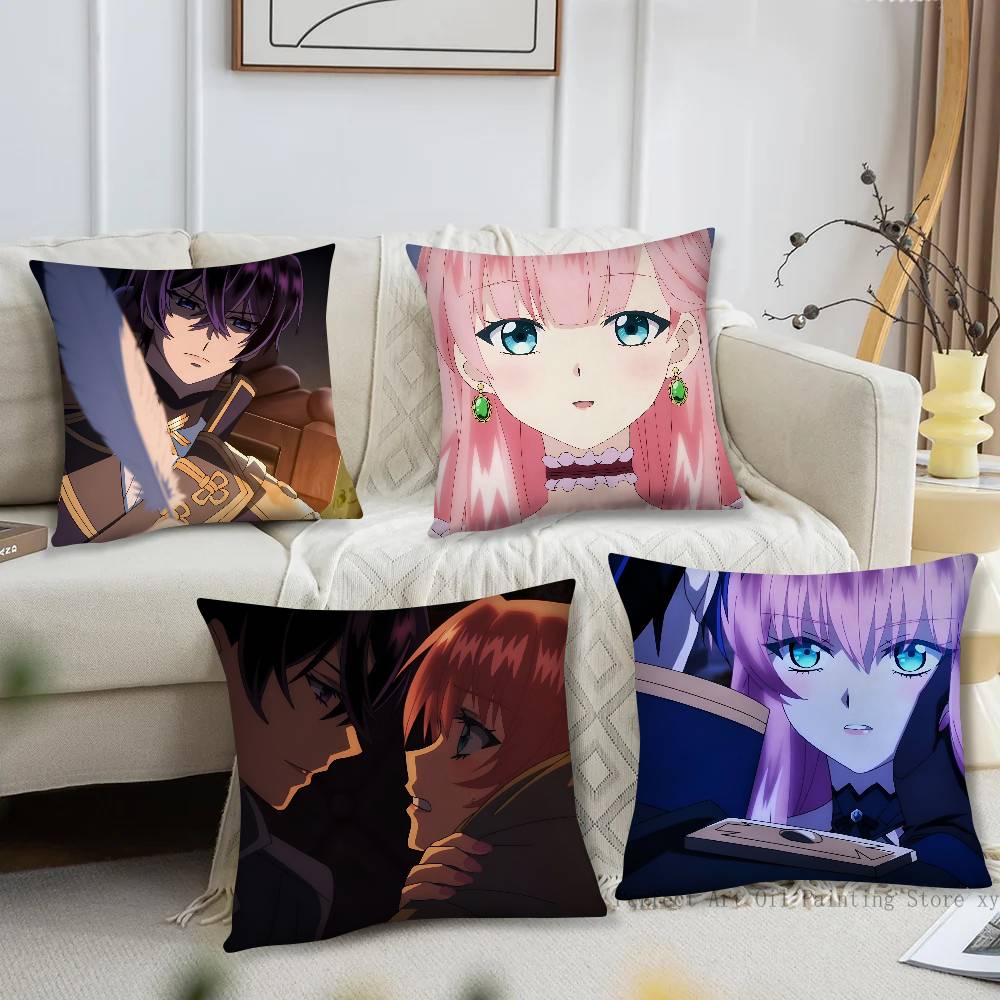 1pc Anime 7th Time Loop Pillow Case Fashion Square Pillowcase Bedroom Sofa Room Ins Decoration Leisure
