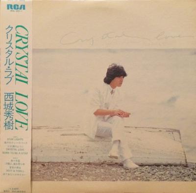 LP Record HIDEKI SAIJO  Crystal Love RHL8311 RCA 1982 Japan Obi Japanese PopRock Used