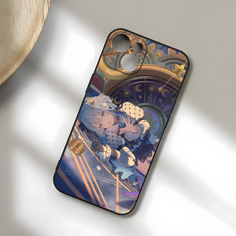 

H-Hoshimachi Suisei Phone Case For IPhone 17 Pro Max 15 Pro 16 14 Plus 12 13 Mini 11 Pro Shockproof Soft Cover iPhone15 ProMax