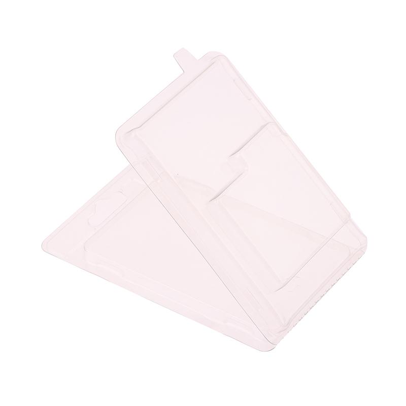 Blister Plastic Transparent Packaging Box Keychain Case Cover Cosmetic Gift Box Display Box With Hang Hole