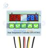 ST3012 Digitales LED-Doppelthermometer Temperaturregler AC 12V 24V 110V 220V Mikrocomputer-Regler Sensor-Messgerät