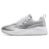 Puma X-Ray 2 Leather Trendy Comfortable Low-Top Lifestyle Shoes Unisex sneaker Silver White 382218-01