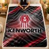 Flannel BlanketKenworth Warm Soft Throw Blanket for Indoor Sofa Bed Living Room Use
