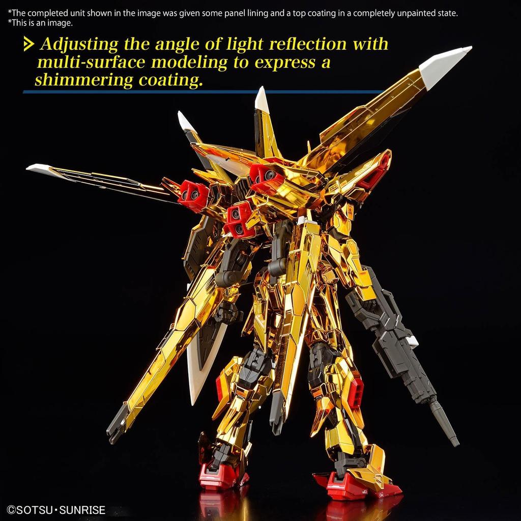 RG Mobile Suit Gundam SEED DESTINY Akatsuki Gundam (with eagle) 1/144 scale pre-colored plastic model