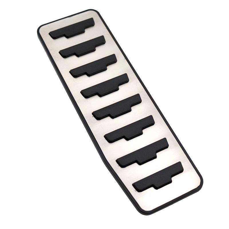 Anti-Slip Pedal Set for Land Rover Range Rover Evoque: Accelerator, Brake, and Rest Area Decorative Accessories.