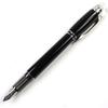 Very Good MONTBLANC Fountain Pen Starwalker 100th Anniversary 1P Diamond Logo Engraved 18K Used