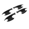 Carbon Fiber Exterior Door Handle Bowl Cover Trim For Chevrolet Trax 2023 2024