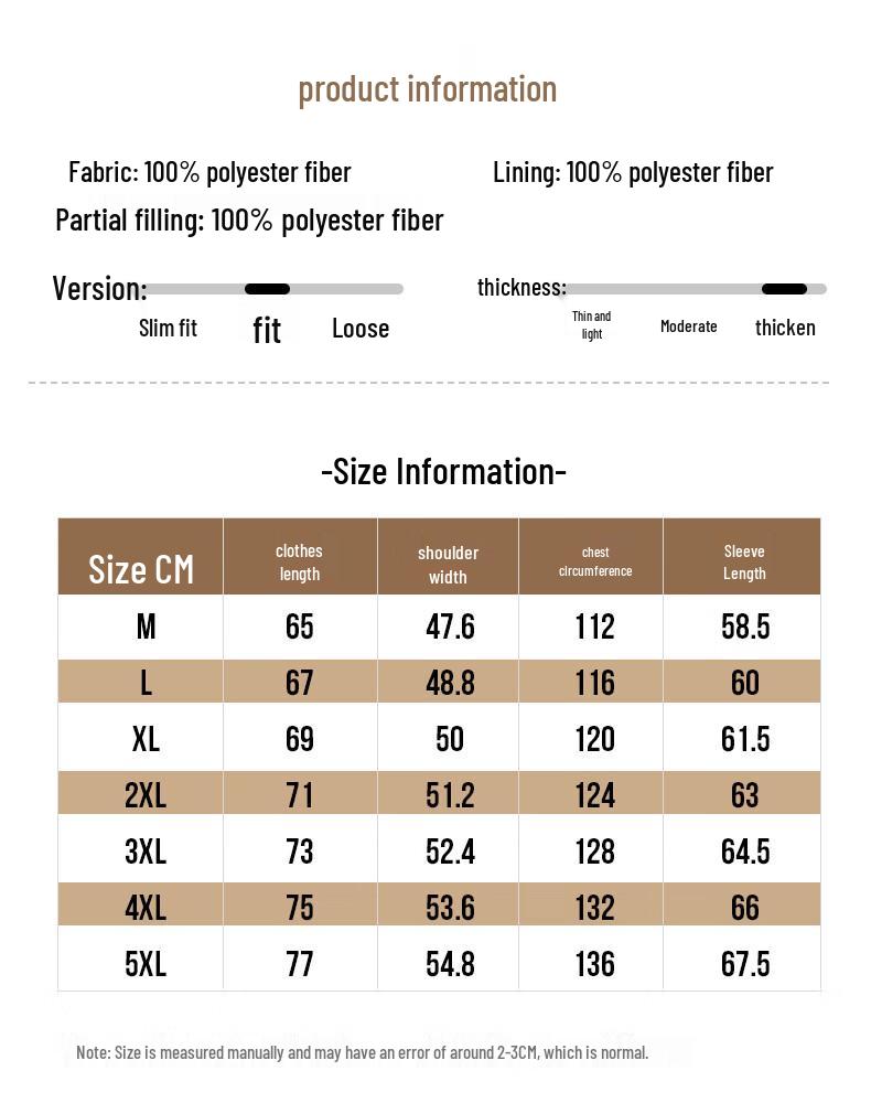 ROMON Men's Casual Lapel Windproof Jacket