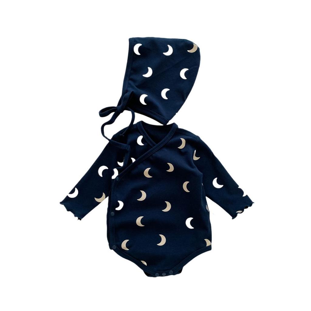 Tuta Neonato 2025: Tuta Coreana Primavera & Autunno, Outfit da Bambino Monaco Senza Ossa Unisex