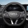 Leather Car Steering Wheel Cover for Mokka X B Mokka-e Astra G H J K GTC Insignia A B Sport Tourer Vivaro A B C Accessories