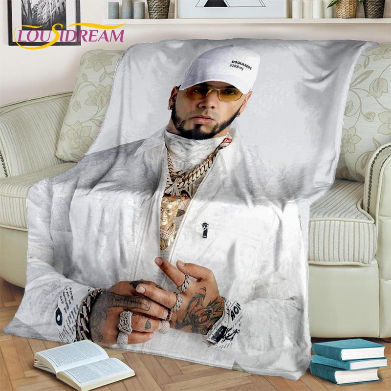 Hip Hopo dainininkas Free Anuel AA reperis pledas, minkštas plonas pledas namams, miegamajam, lovai, sofai, iškylai, kelionėms, biurui, vaikams