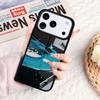 Vinyl Record Blue Label Music Classic Phone Case For IPhone 17 16e 15 14 13 12 11 Pro Max Air Mini Soft Protective Cover