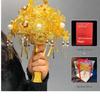 Premium Gold Bridesmaid Bouquet for Chinese Wedding - High-end Xiuhe.