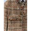 C S In The Room Women Duane Tweed Non Collar Short jaCket C