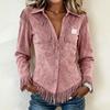 Women's Western Long Sleeve Shirt Blouse for Outfit