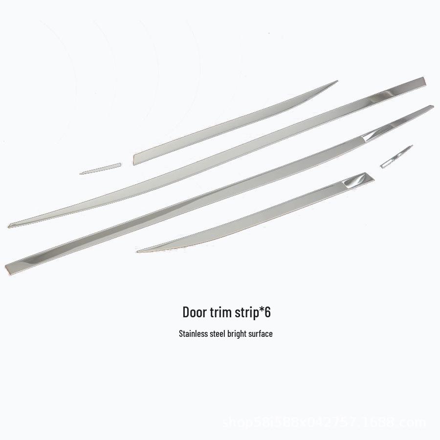 2024 Toyota Prado Door Sill Strips, Welcome Pedals, Interior & Exterior Rear Skid Plate Mod Stickers.