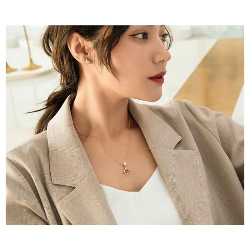 Full Diamond Small Skirt Fan Design Silver Needle Earrings For Women