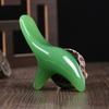 1Pcs Sandalwood Triangle Sparrow Foot Point Scraping and Stretching Stick Foot Muscle and Vein Unblocking Device Foot Massager